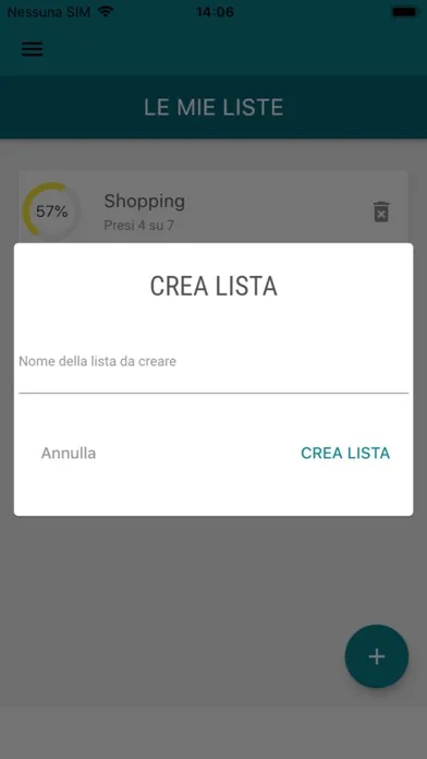 Zrzuty ekranu Lista Spesa Facile