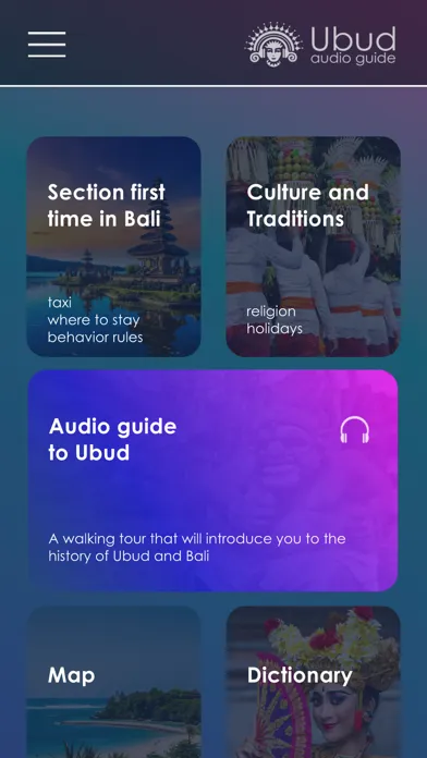Ubud audio guide Ekran Görüntüleri