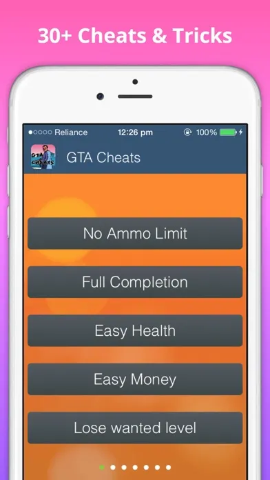 Cheats for GTA vice city Screenshots