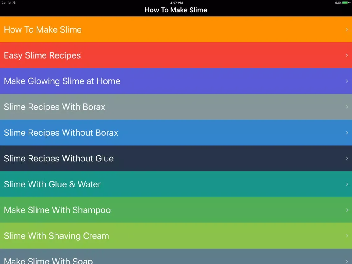Capturas de pantalla de How To Make Slime - DIY Slime Making For Kids iPad 