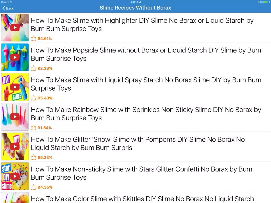 Capturas de pantalla de How To Make Slime - DIY Slime Making For Kids iPad 