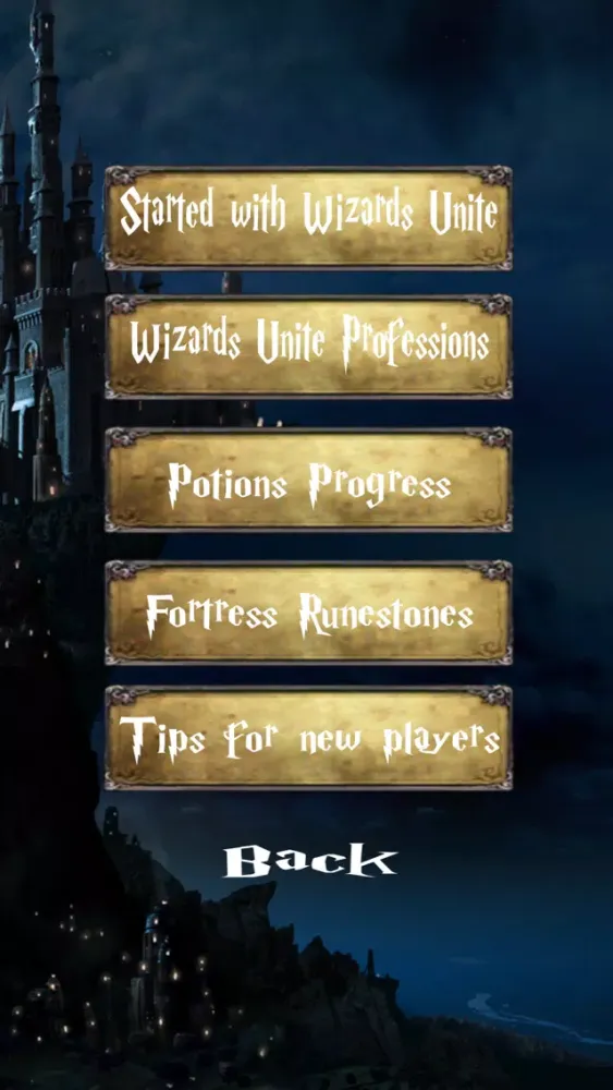 Guide For Wizards Unite HP Go应用截图