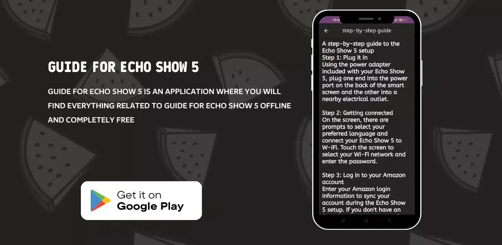 Zrzuty ekranu Guide for Echo Show 5