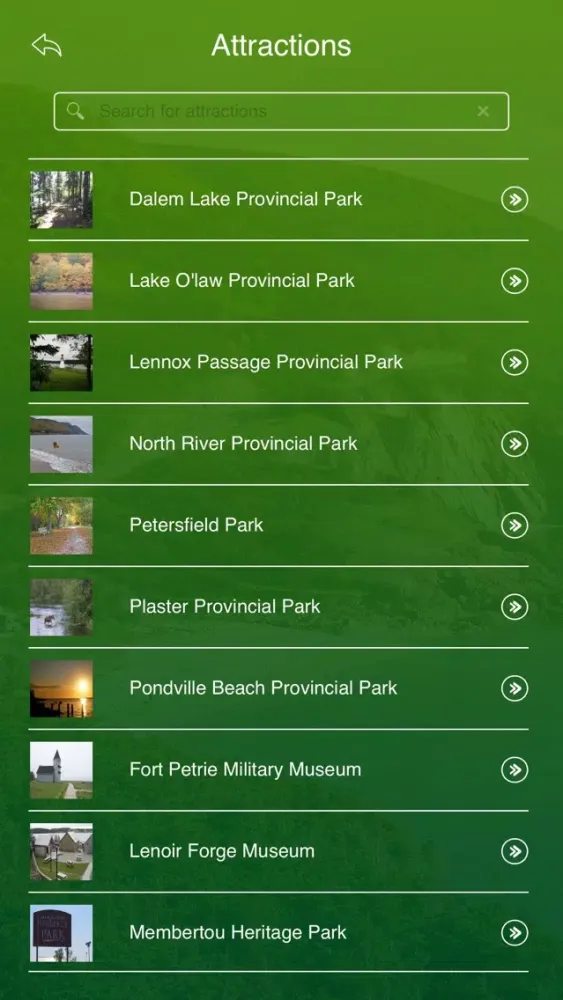 Capturas de tela do Cape Breton Highlands National Park Travel Guide