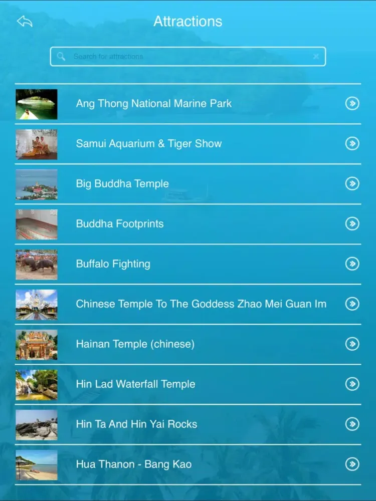 تصاویر Koh Samui Island Tourism Guide iPad 