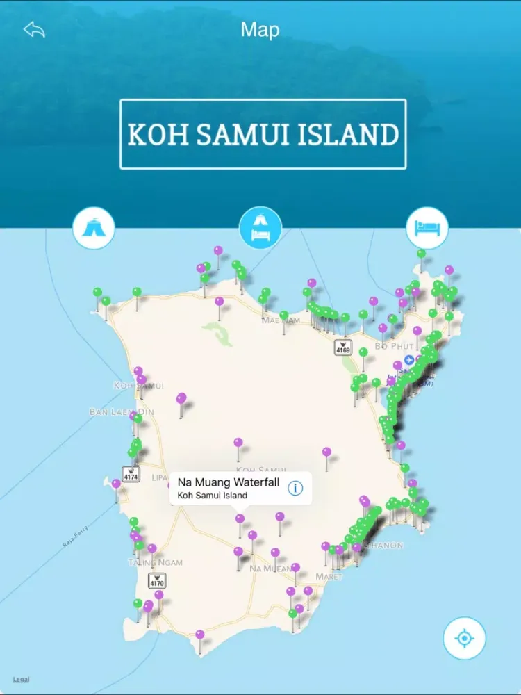تصاویر Koh Samui Island Tourism Guide iPad 