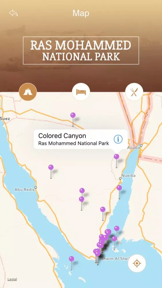 Ras Mohammed National Park Tourism 스크린샷
