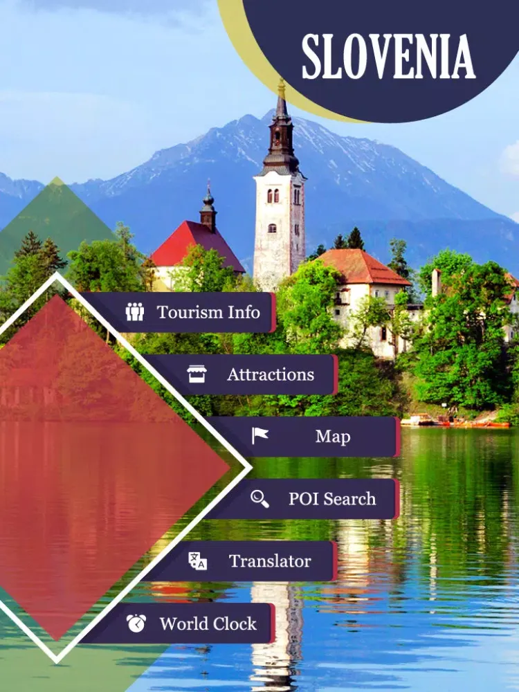 Tourism Slovenia iPad  Screenshots