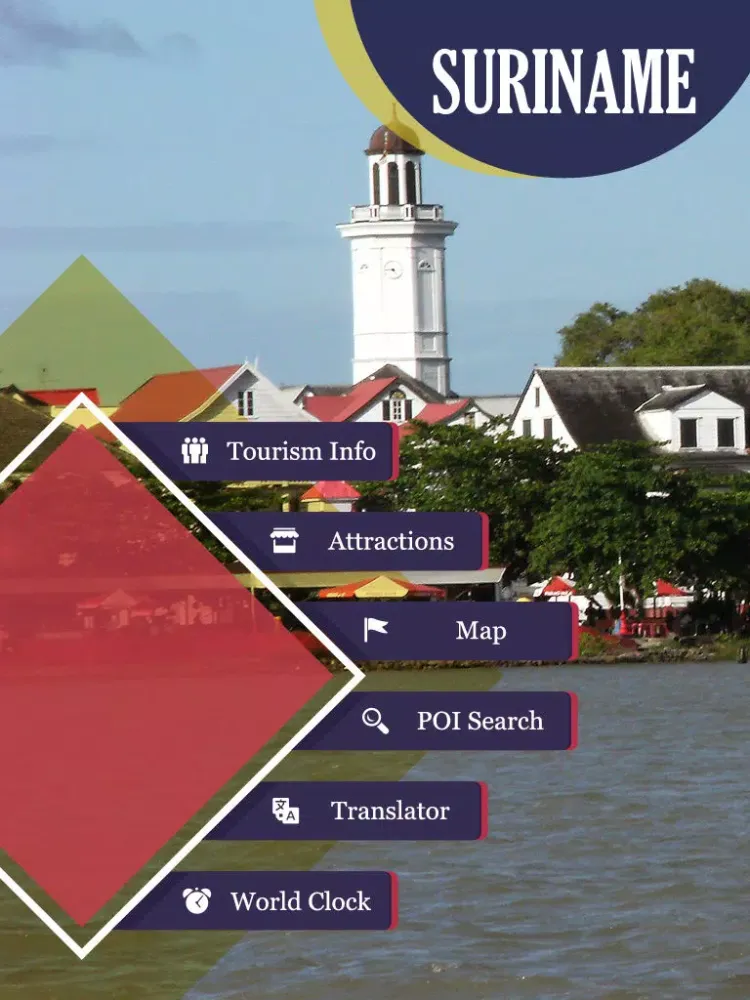 Tourism Suriname iPad  스크린샷