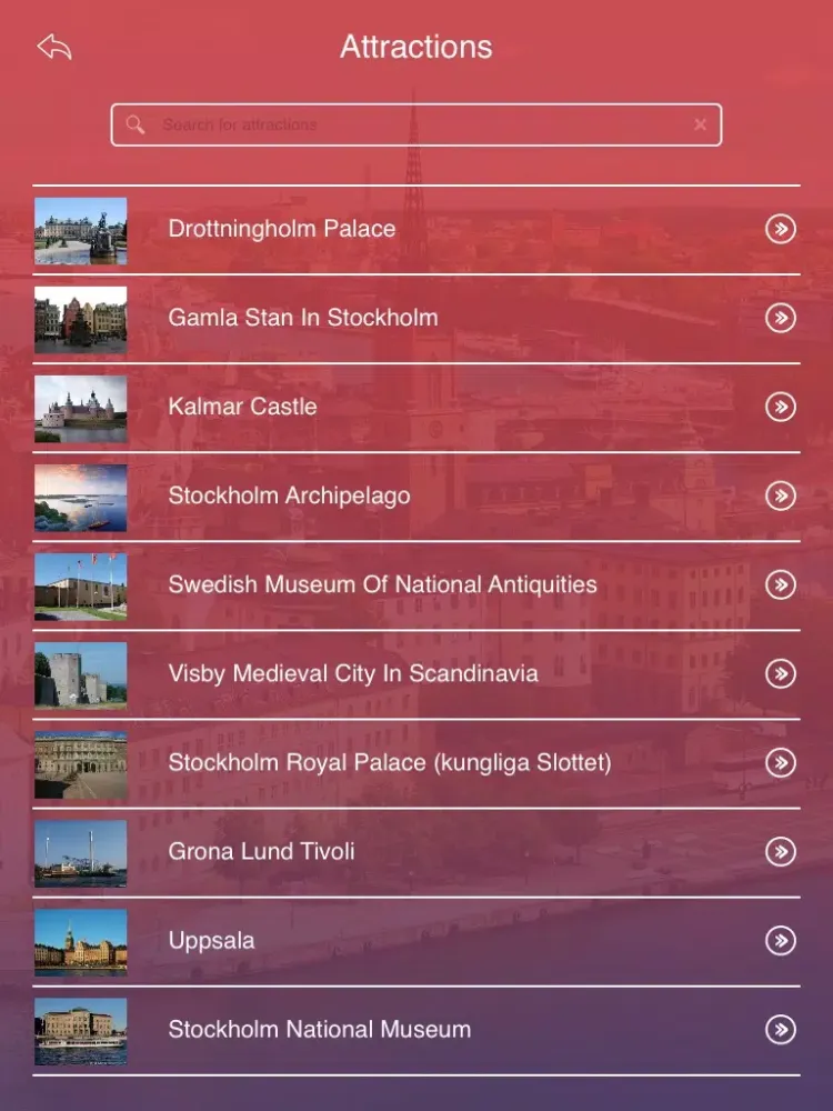 تصاویر Tourism Sweden iPad 