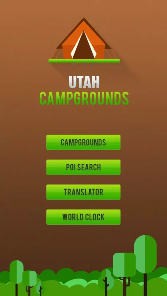 Ảnh chụp màn hình của Utah Campgrounds and RV Parks