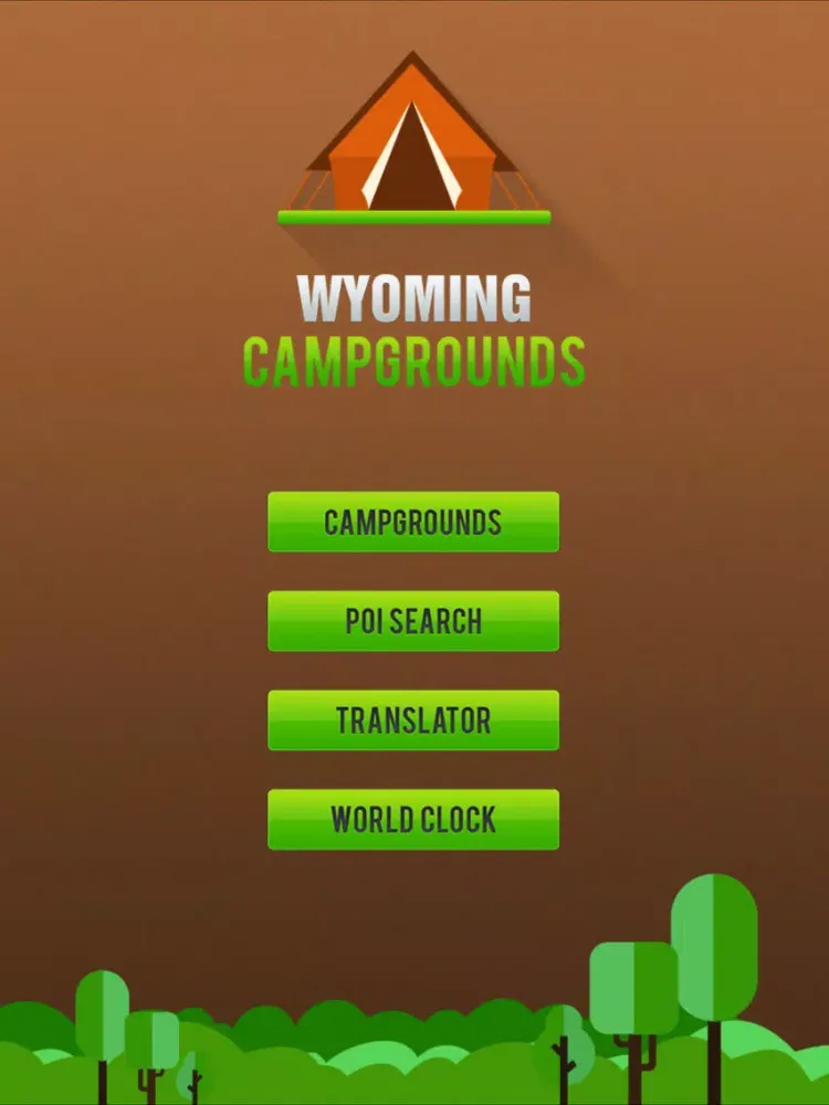 Capturas de pantalla de Wyoming Camping and RV Parks iPad 