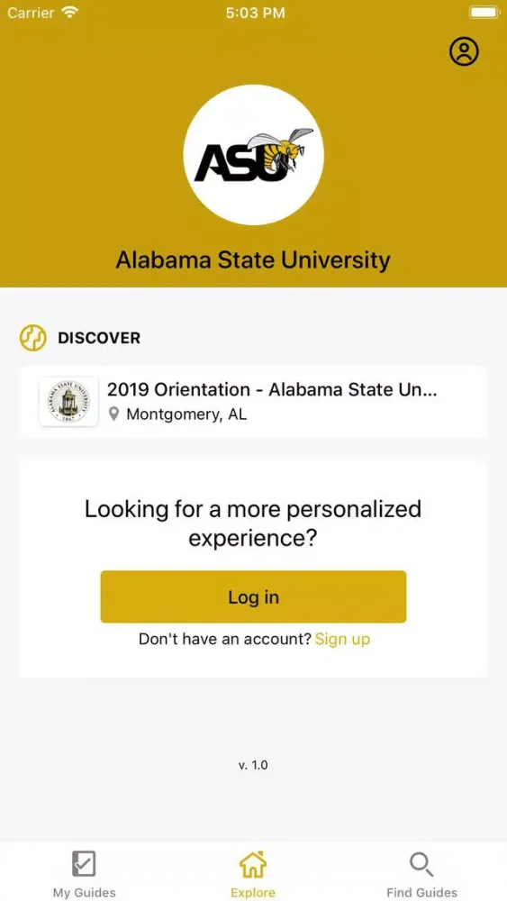 Alabama State University Screenshots