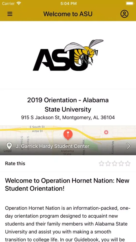 Alabama State University Screenshots