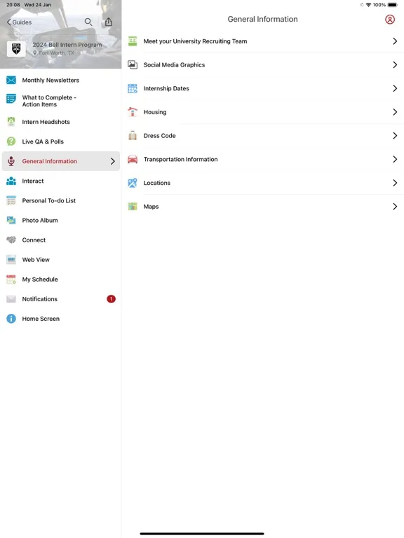 Captures d'écran de Bell Mission Playbook iPad 