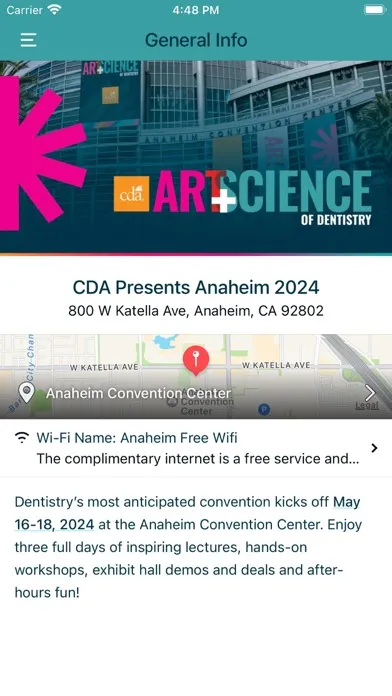 Tangkapan layar California Dental Association