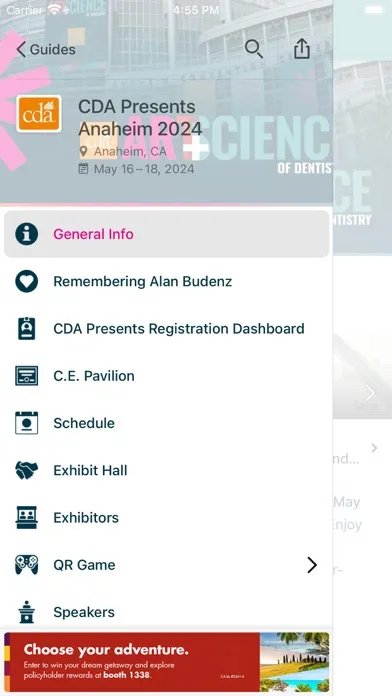 Tangkapan layar California Dental Association
