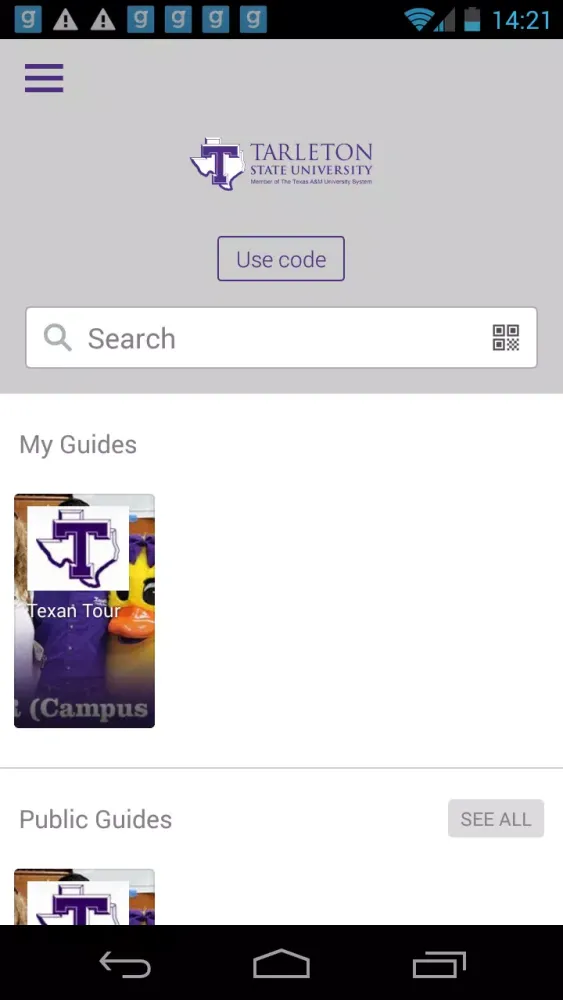 Tarleton Guides Ekran Görüntüleri