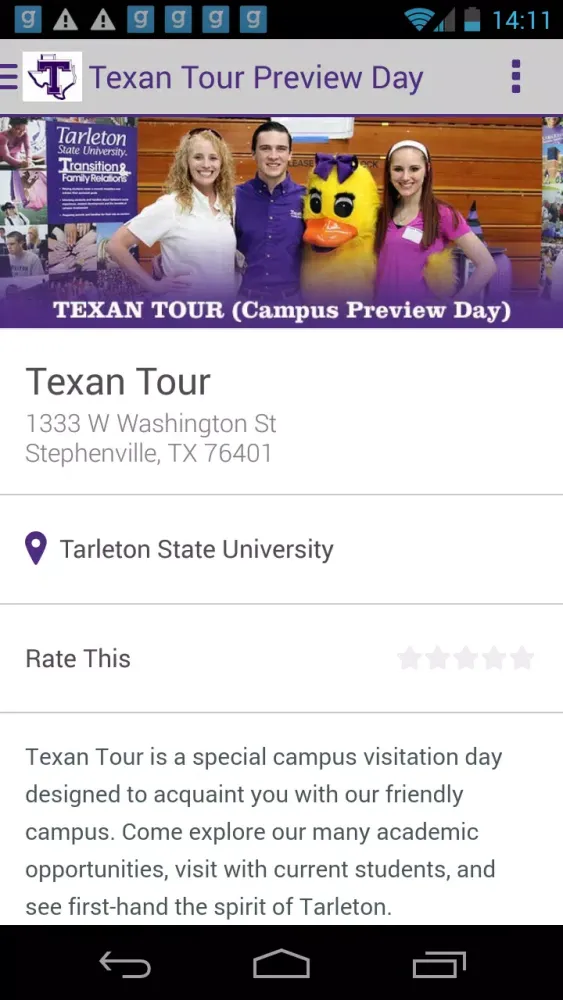 Tarleton Guides Ekran Görüntüleri