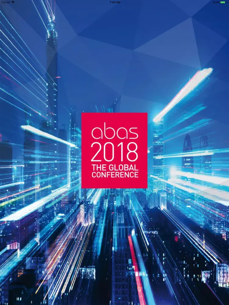 Tangkapan skrin abas 2018 Conference iPad 