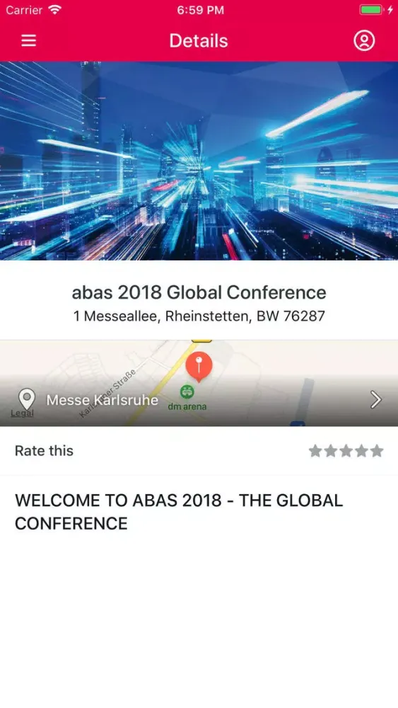 Tangkapan skrin abas 2018 Conference