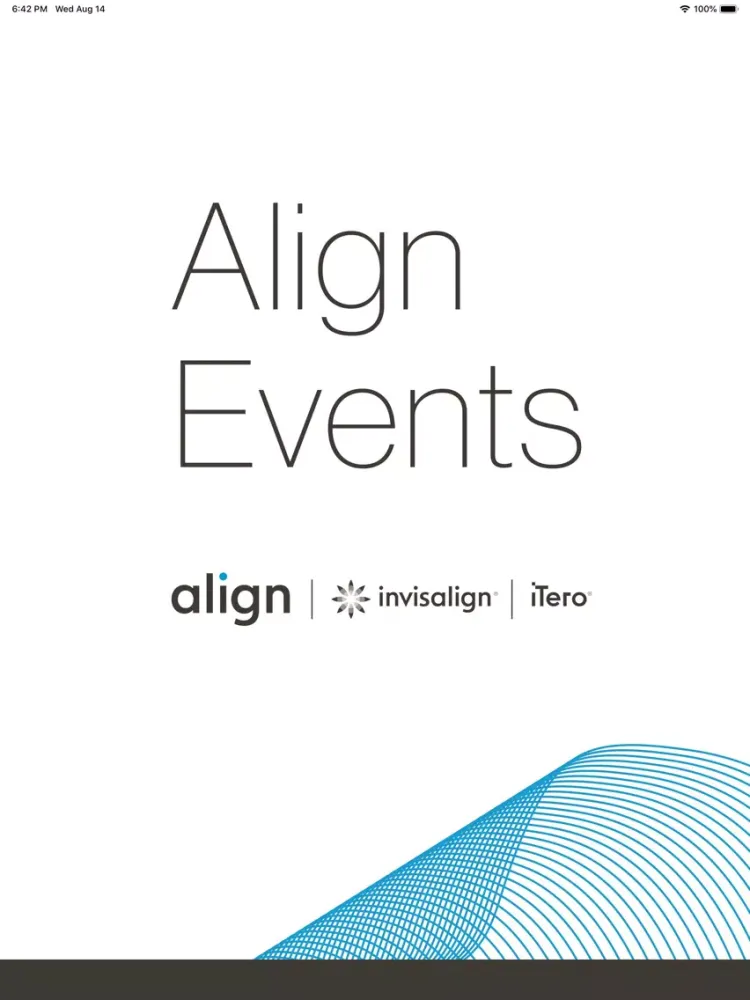 Align Events iPad  Screenshots