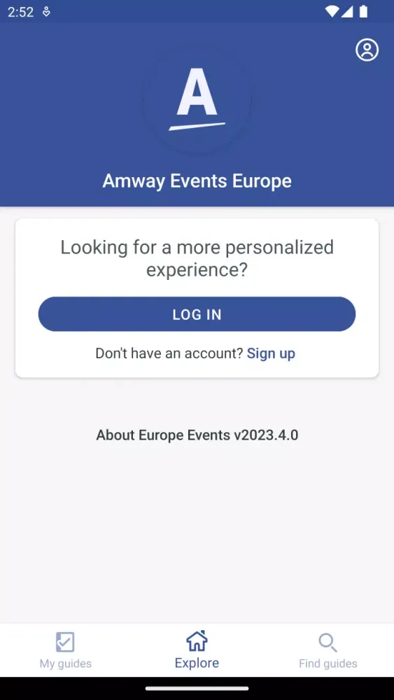 Amway Events Europe Ekran Görüntüleri
