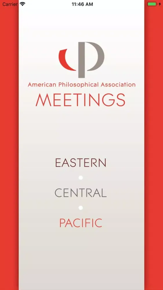 APA Philosophy Meetings স্ক্রিনশট
