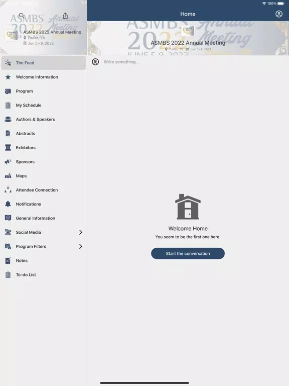 ASMBS 2022 Annual Meeting iPad  سکرین شاٹس