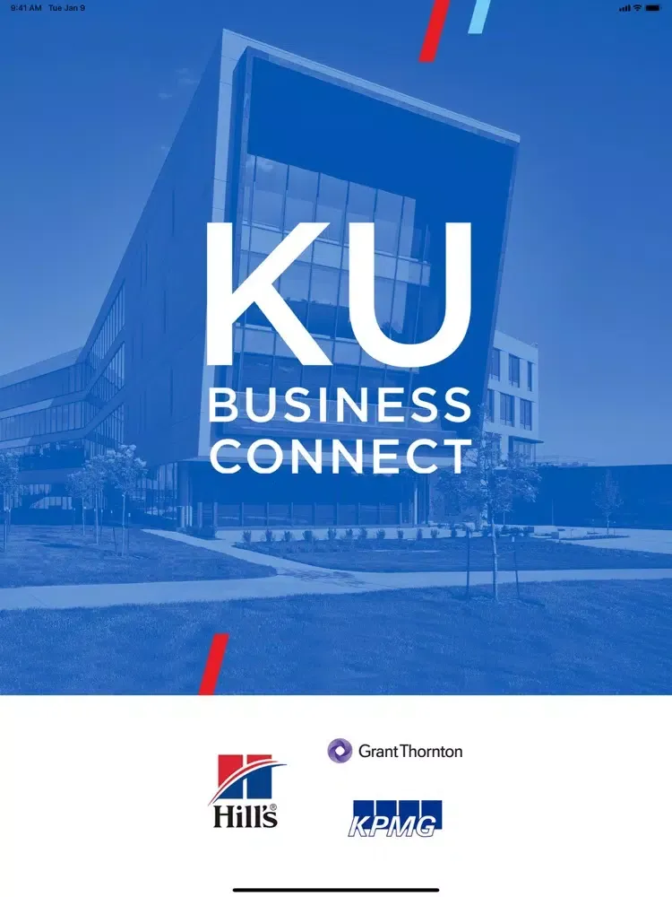 ภาพหน้าจอของ KU Business Connect iPad 