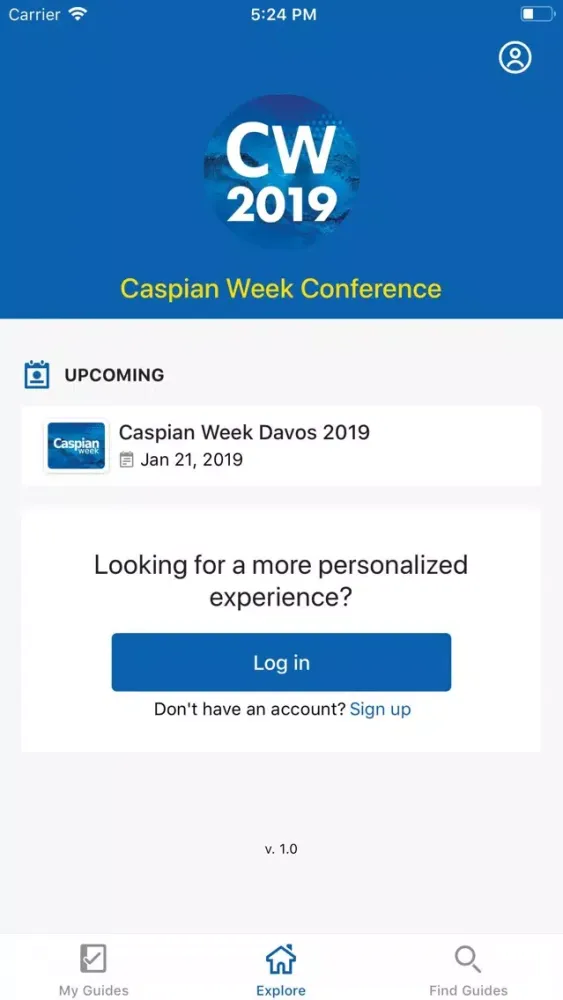 Caspian Week Davos Screenshots