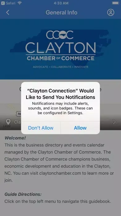 ภาพหน้าจอของ The Clayton Connection