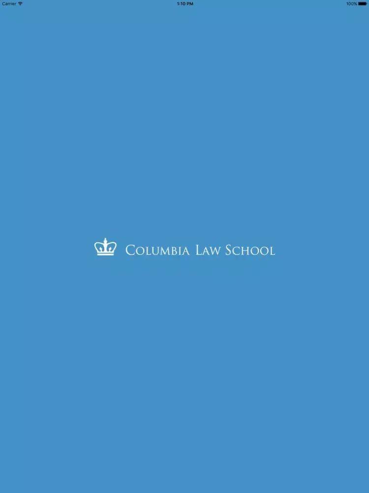 Columbia Law School Mobile iPad スクリーンショット