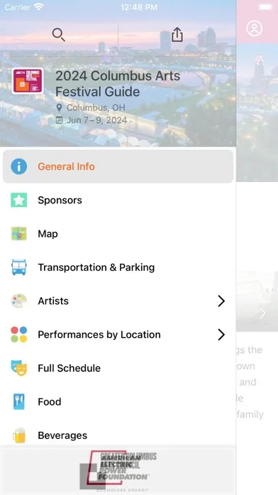Columbus Arts Festival Screenshots