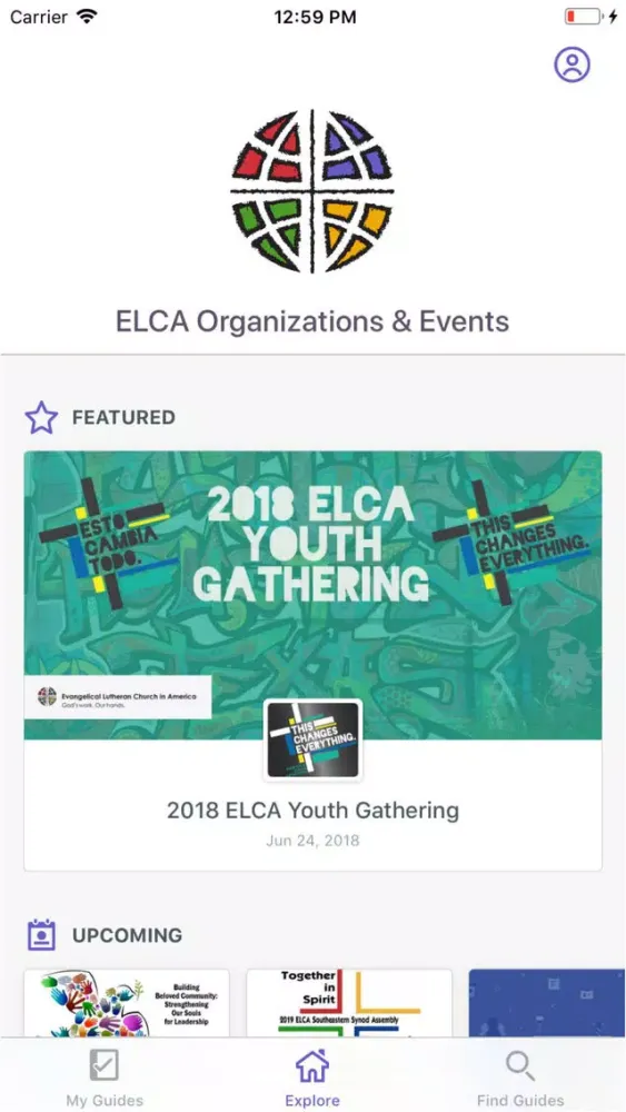 ELCA Organizations & Events स्क्रीनशॉट