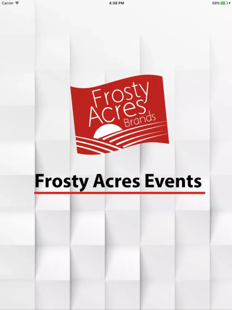 Screenshot di Frosty Acres Events iPad 