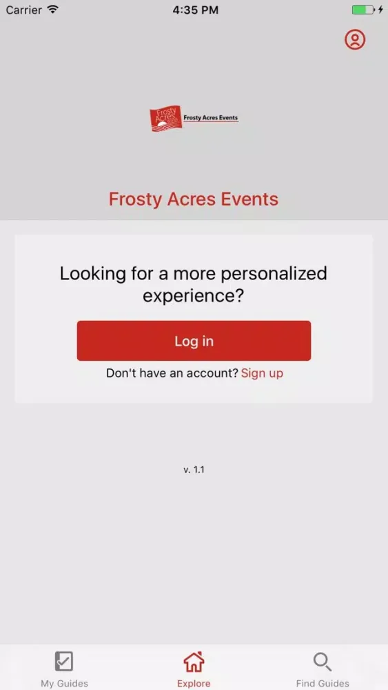 Screenshot di Frosty Acres Events