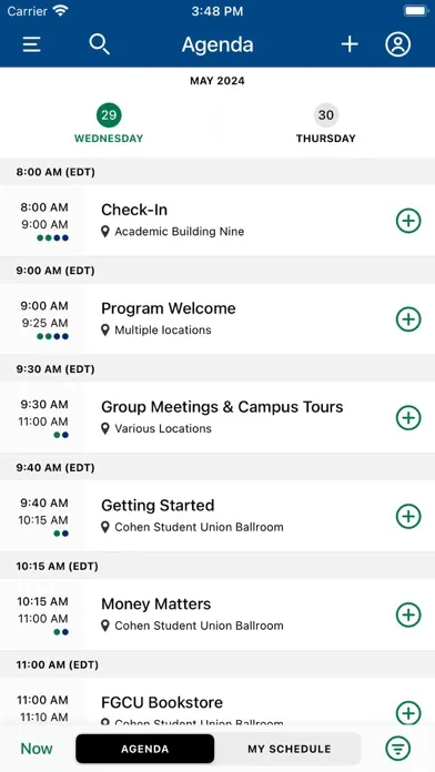 FGCU Eagle View Orientation Screenshots