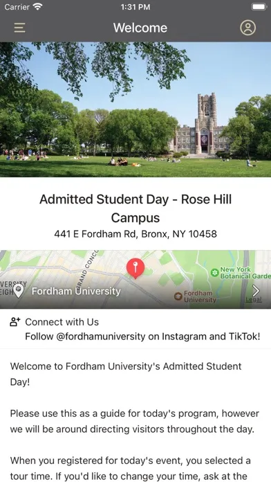 تصاویر Fordham Admission Events