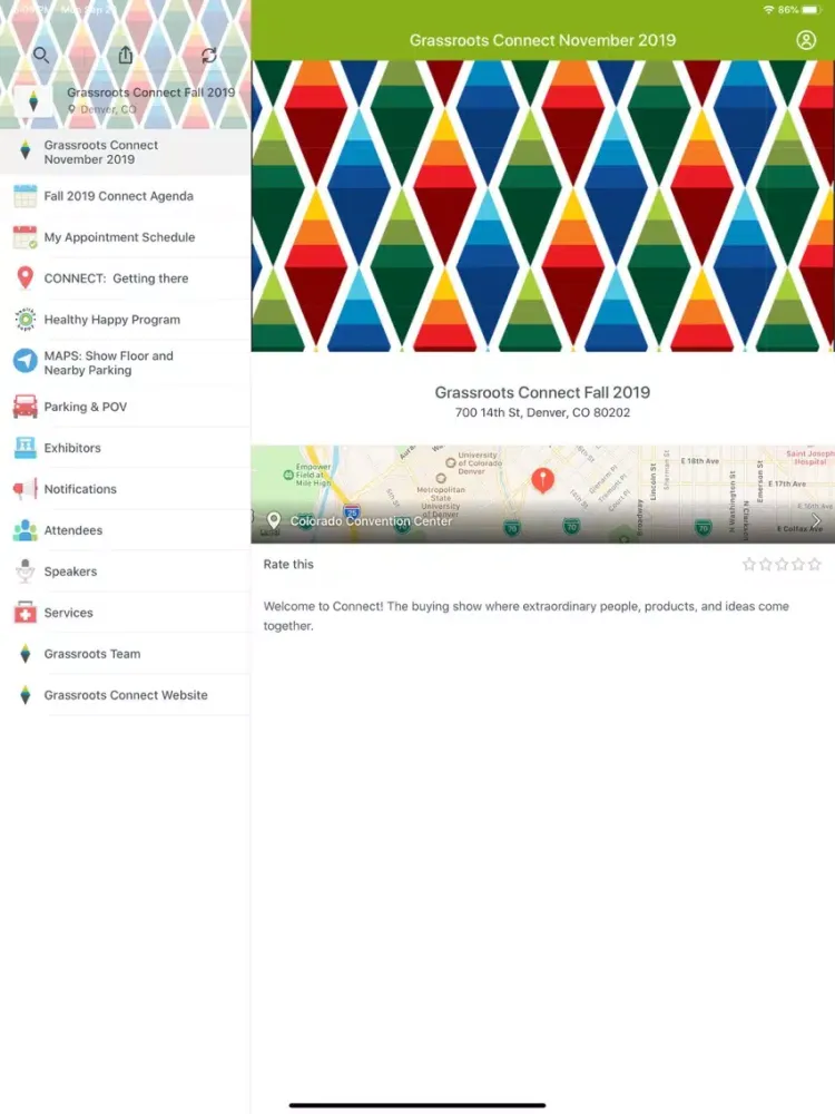 Connect by Grassroots iPad 应用截图