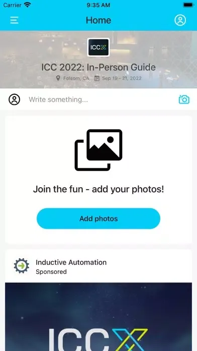 Screenshot di Ignition Community Conference
