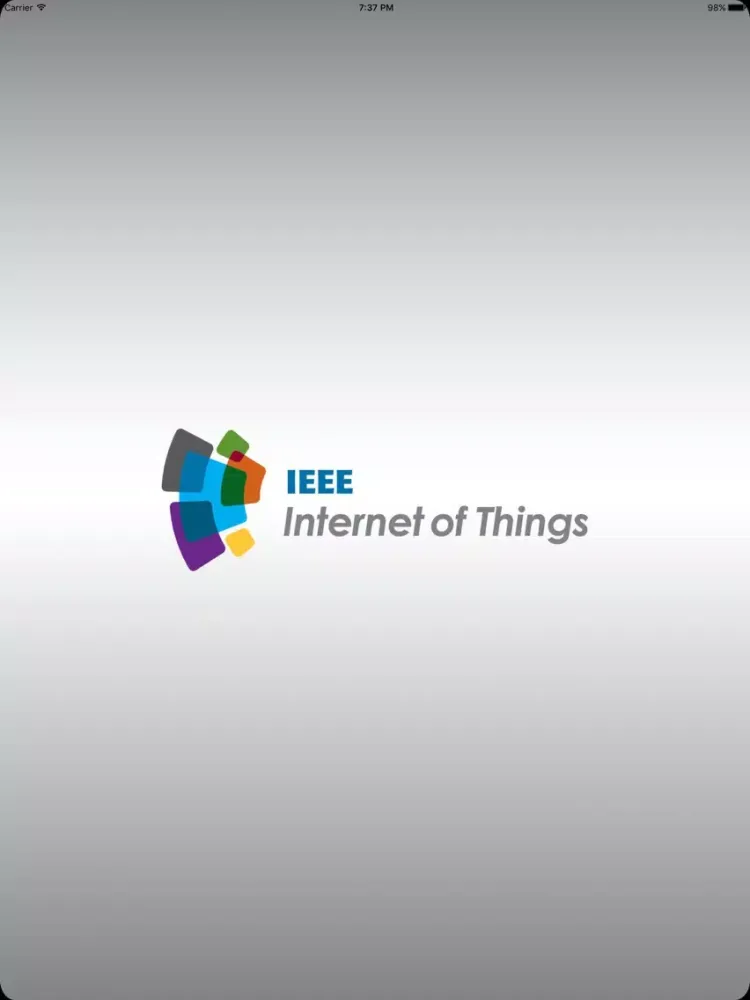 IEEE Internet of Things iPad  Ekran Görüntüleri