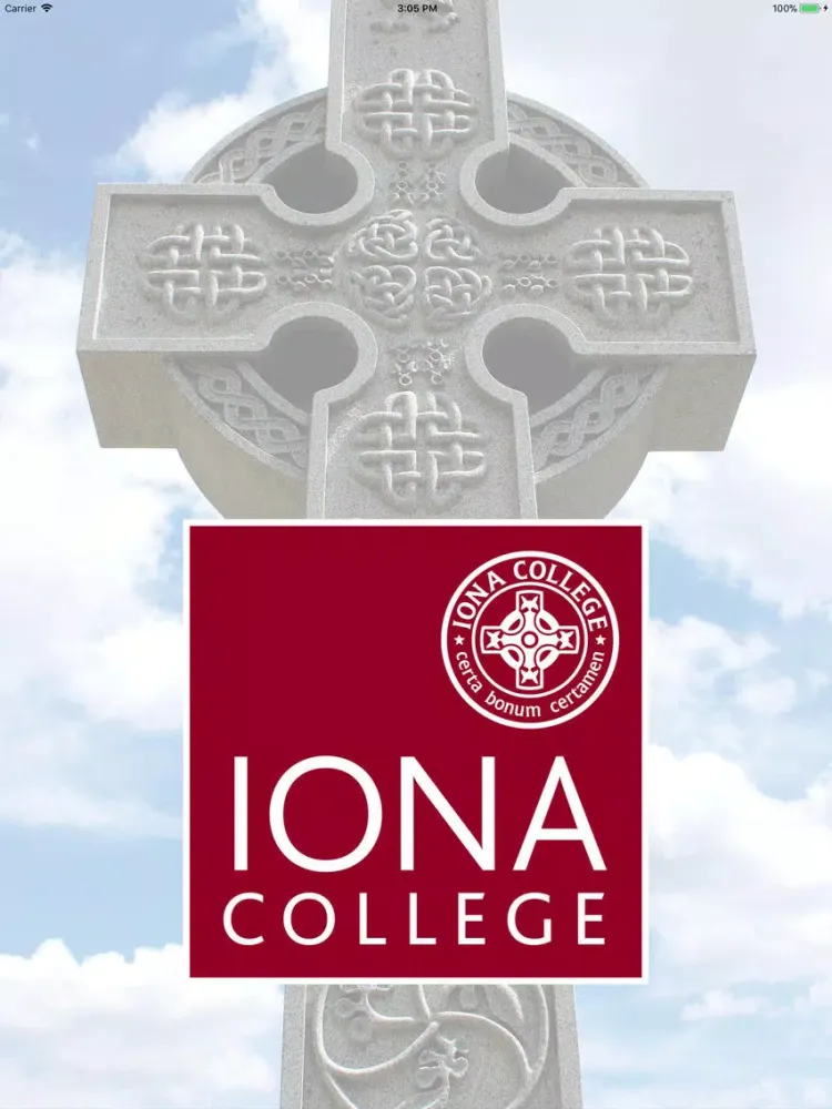 Ảnh chụp màn hình của Iona College Guide iPad 