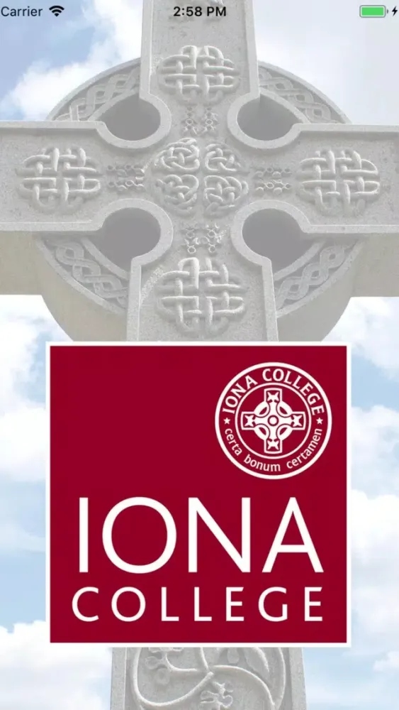 Ảnh chụp màn hình của Iona College Guide