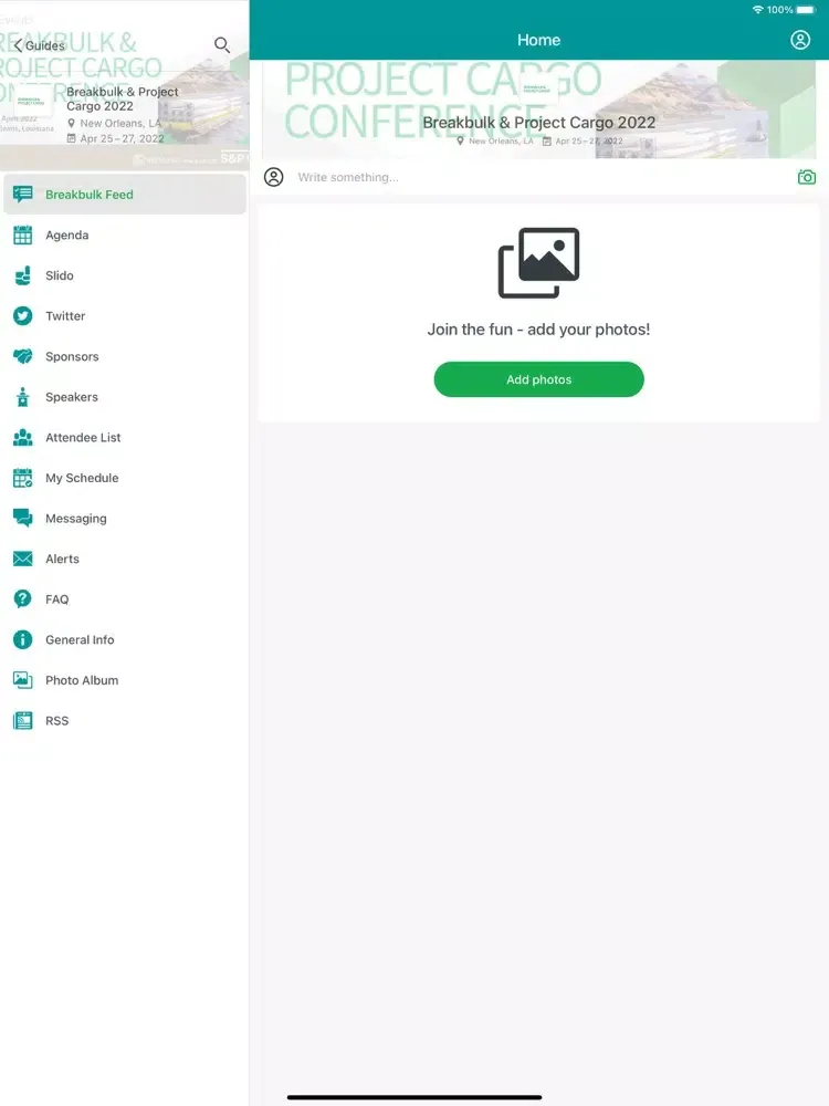JOC Breakbulk iPad  Screenshots
