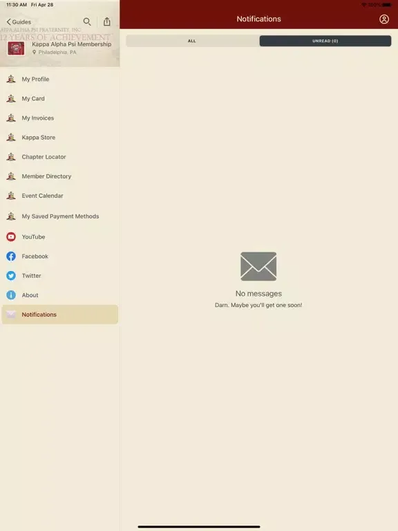Kappa Alpha Psi® iPad  Screenshots