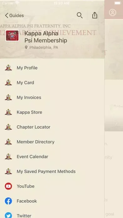 Kappa Alpha Psi® Screenshots