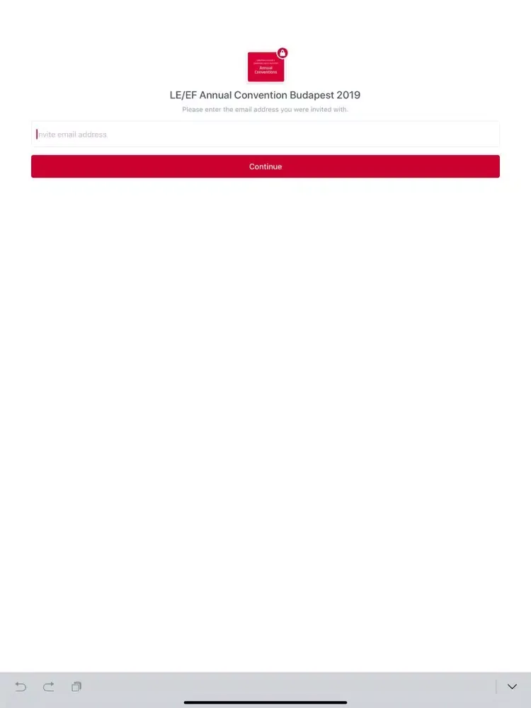 LEEF Budapest 2019 iPad 应用截图