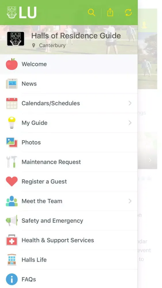 Screenshot di Lincoln Uni NZ Accommodation