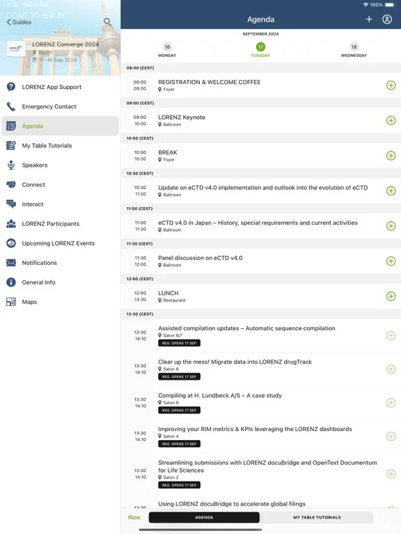 LORENZ iPad  Screenshots